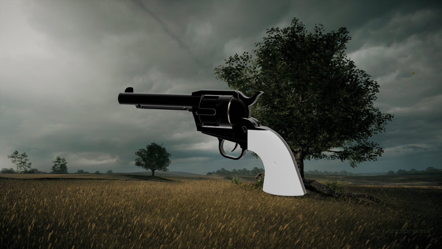 Colt Single Action Army / Peacekeeper 3D Print file with Instructions