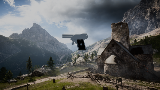 Kolibri Replica Prop Pistol 3D Print STL