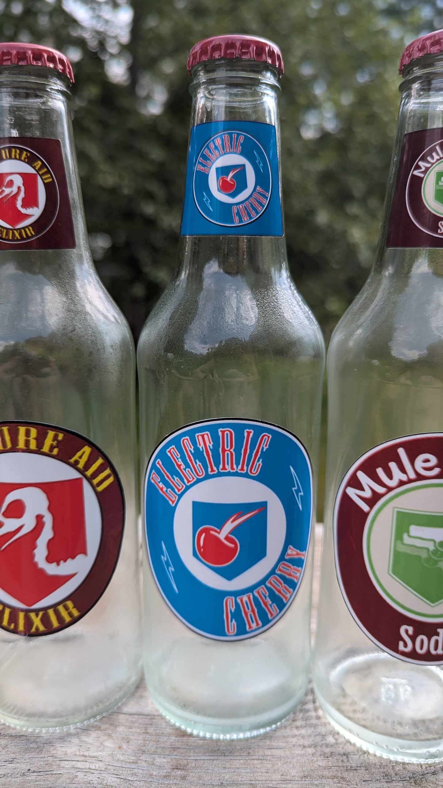 Zombies Perk Drinks Printable Label Stickers