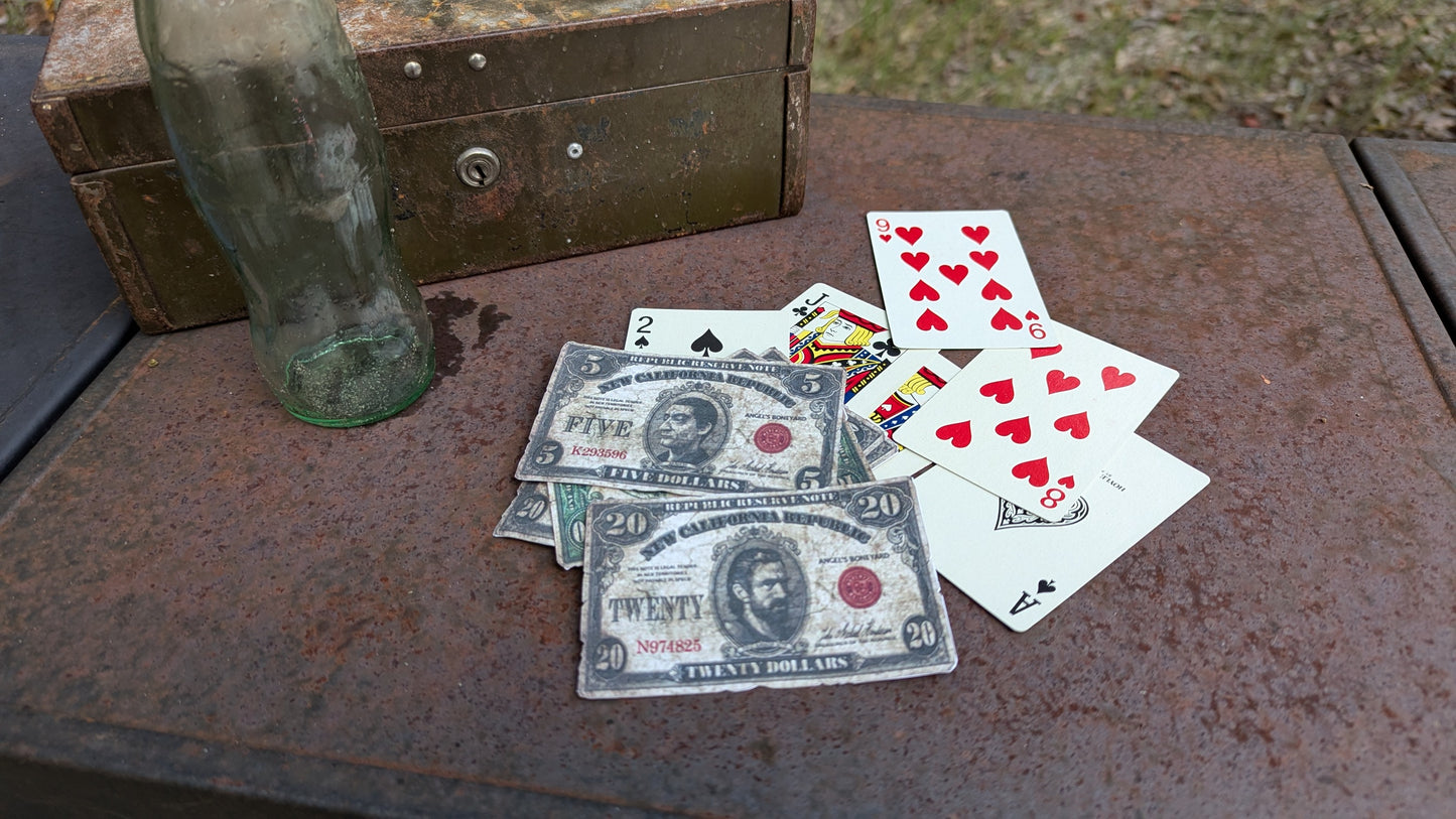 FNV NCR Dollars Printable Papercrafts
