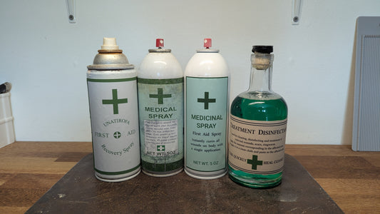 RE Aid Spray & RE8 Aid Vial Printable Labels