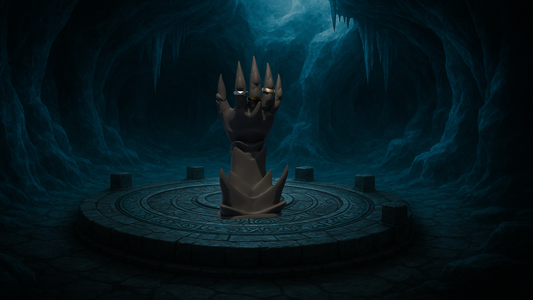 Daedric Style Ring Holder | STL 3D Print File