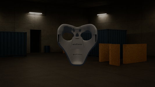 Skull Style Operator Mask STL | 3D Printable Cosplay Helmet Digital File