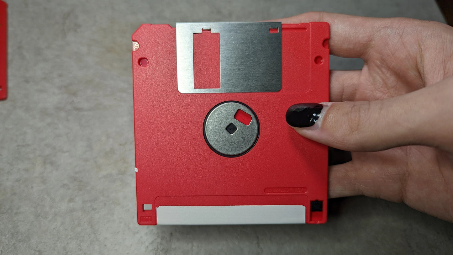 SUPERHOT Floppy Disk Replica Printable Files