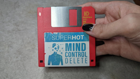 SUPERHOT Floppy Disk Replica Printable Files