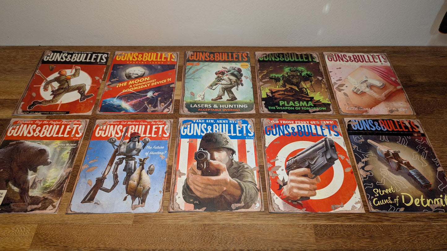 Wasteland Guns & Bullets Magazines Printable Files