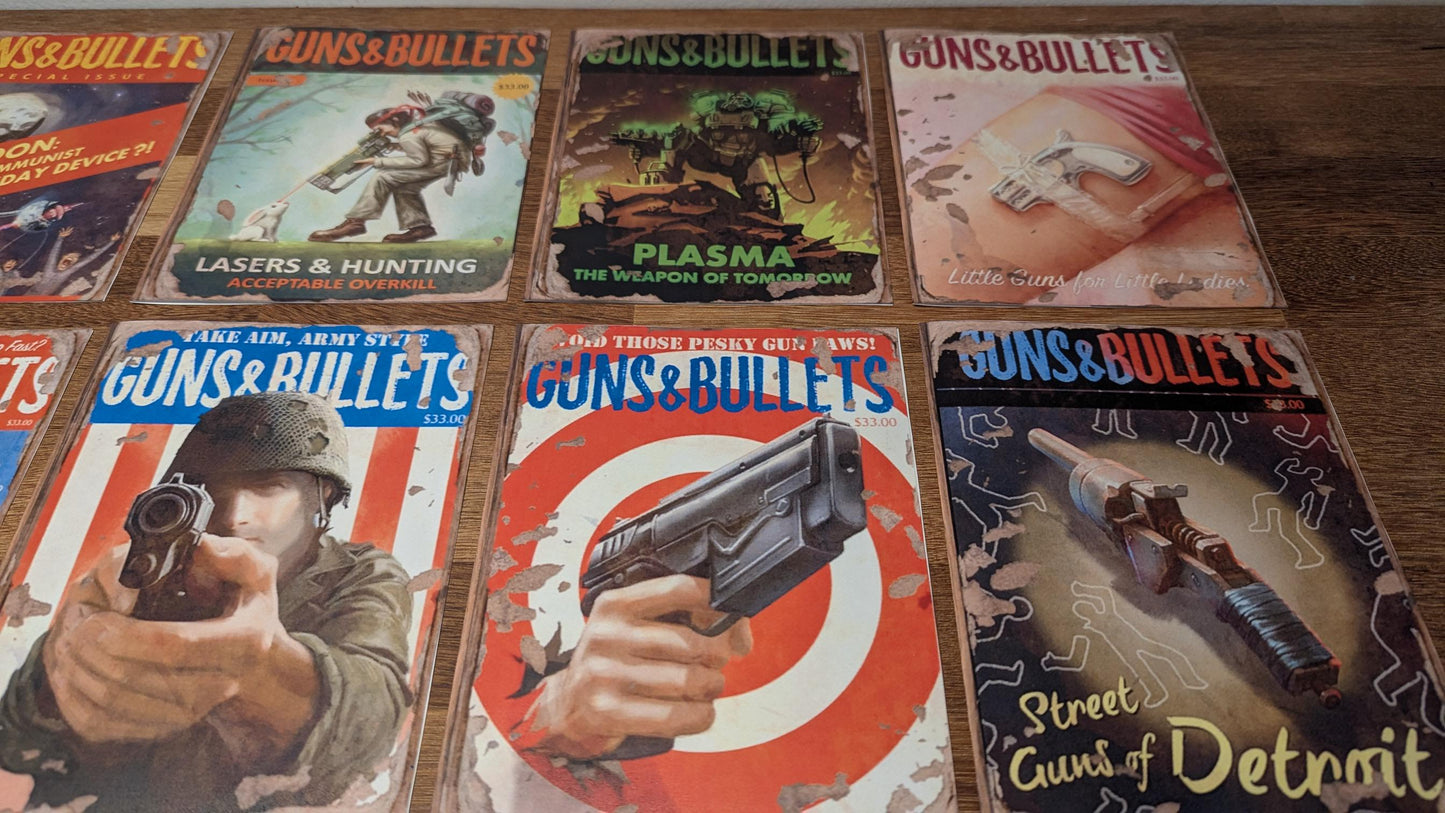 Wasteland Guns & Bullets Magazines Printable Files