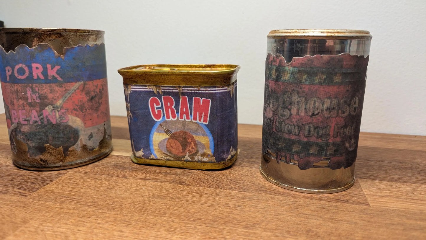 Wasteland Canned Food Sticker Labels Printable Files