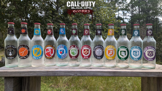 Zombies Perk Drinks Printable Label Stickers