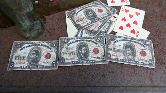 FNV NCR Dollars Printable Papercrafts