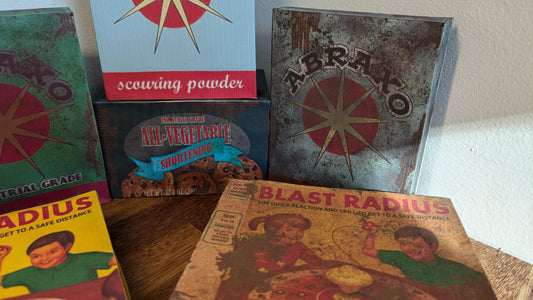 Wasteland Household Printable Papercraft Props