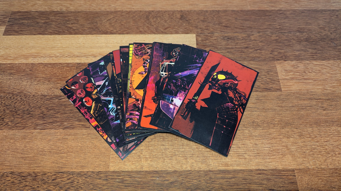 Unofficial Cyberpunk Tarot Card Printable Files | Make Your Own Tarot Cards