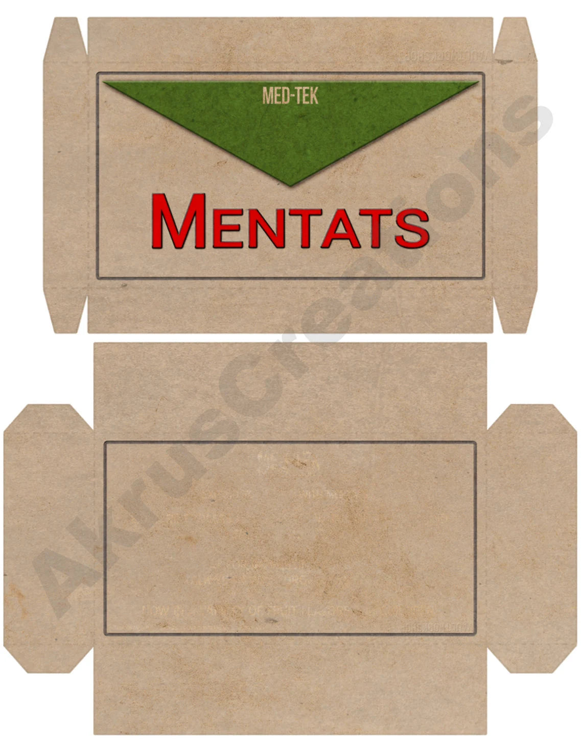 Wasteland Chems Label Printable Sticker File