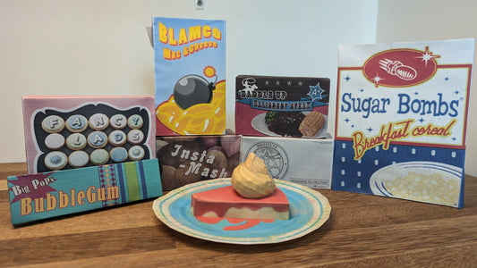 Wasteland Preserved (clean/undamaged) Pre War Food Papercraft Prints Bundle