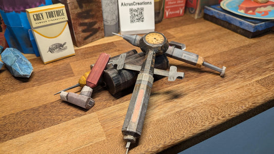 Wasteland Chems Printable Papercraft Bundle