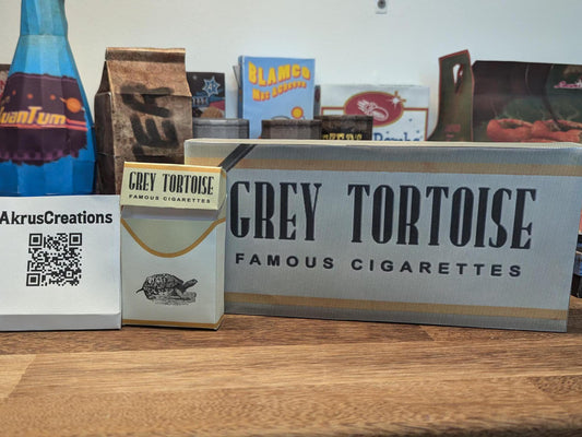 Wasteland Grey Tortoise Brand Cosplay Prop Papercraft Print