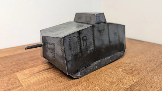 A7V German WWI Tank 1/34th Scale Replica Papercraft Print