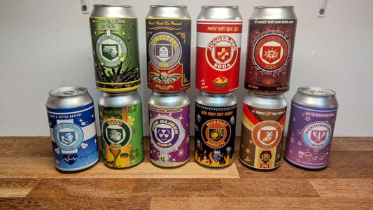Zombies Perk Soda Can Label Files For 12oz & 330ml Cans