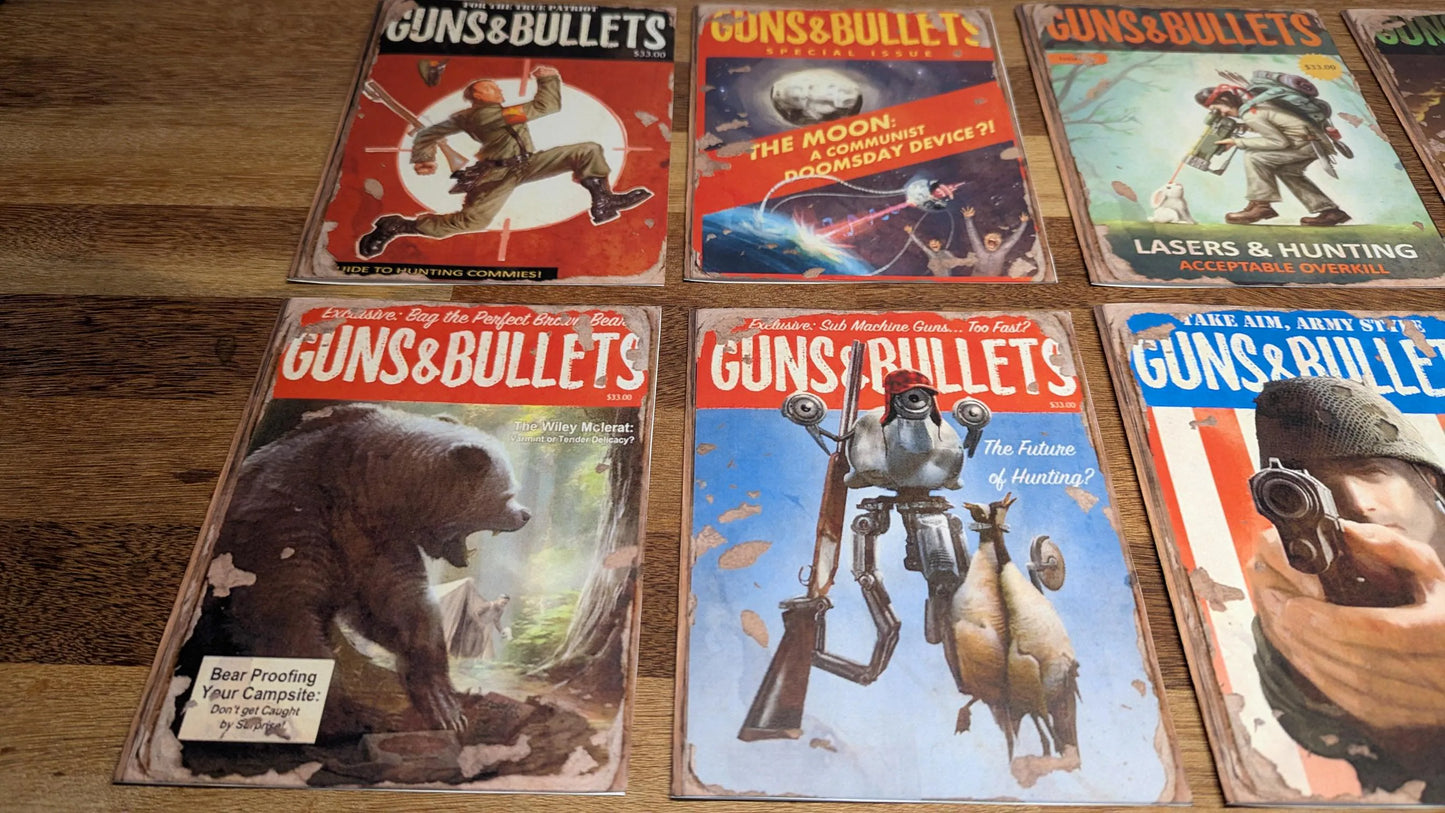 Wasteland Guns & Bullets Magazines Printable Files