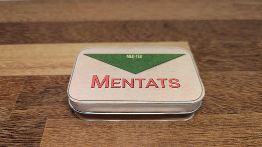 Wasteland Mentats and Fixer Altoid Tin Sticker Printable File