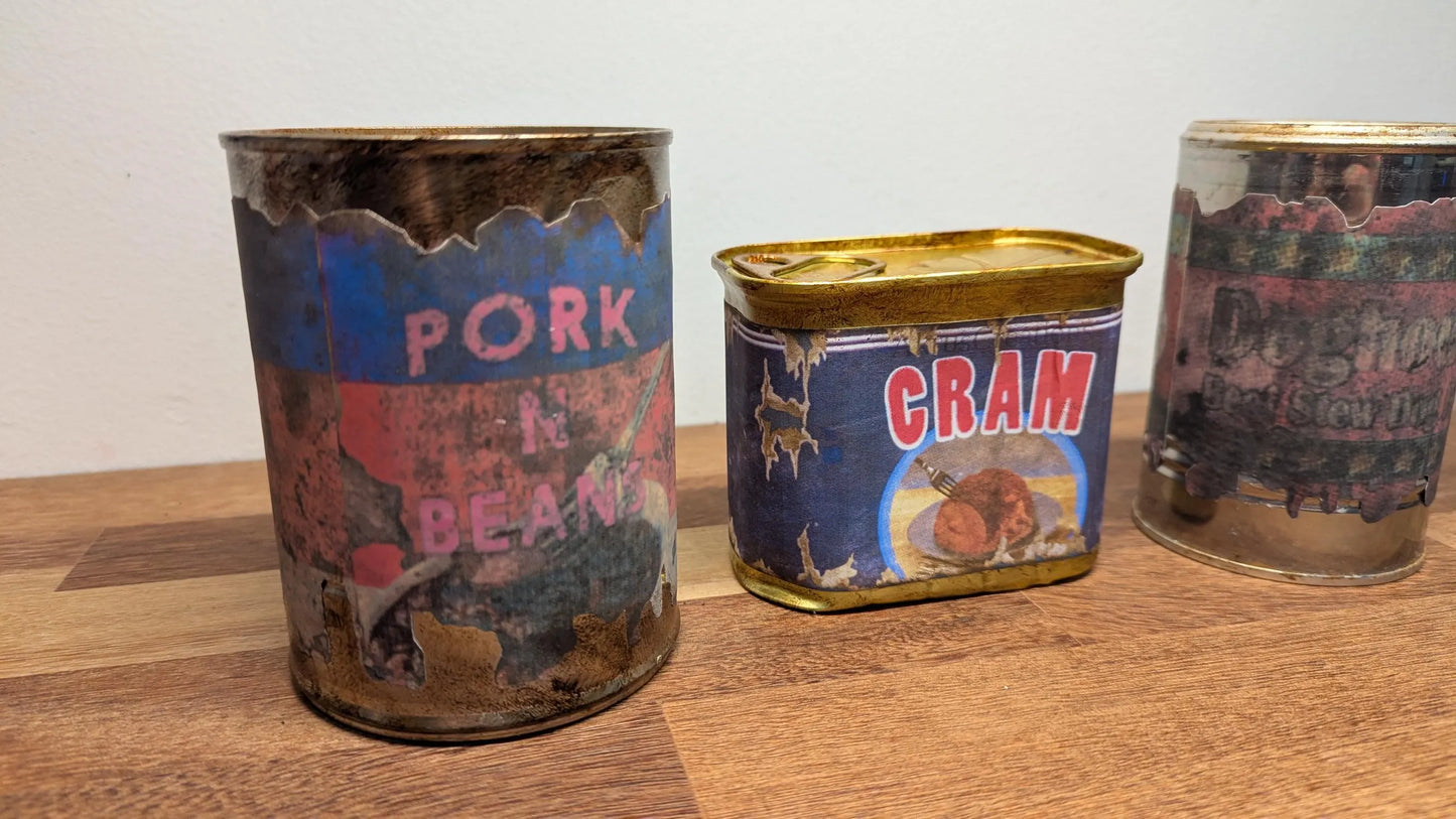 Wasteland Canned Food Sticker Labels Printable Files