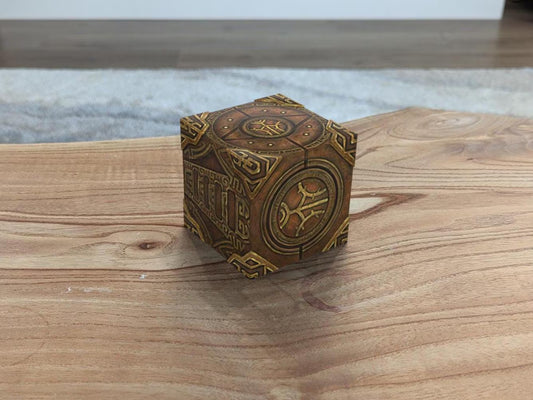 Skyrim Inspired Dwemer Puzzle Cube Papercraft File