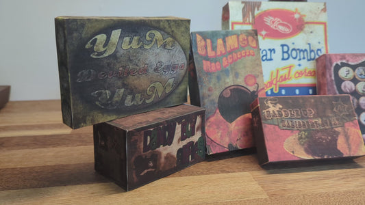 Wasteland Pre War Food Papercraft Prints Bundle