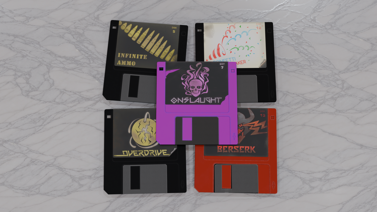 DooM Eternal Cheat Code Floppy Disk Sticker Files